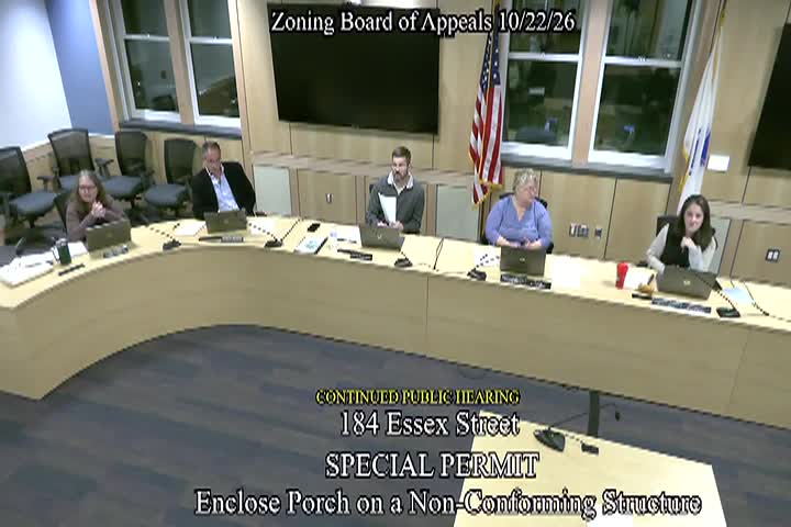 Thumbnail image for Zoning Board of Appeals 10/22 (33 Mins.)