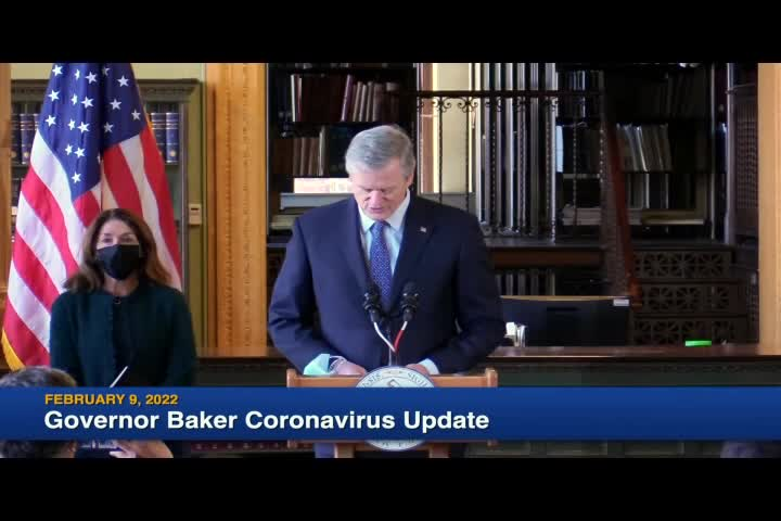 Thumbnail image for Governor_Baker_COVID-19_Update__February_9th,_2022