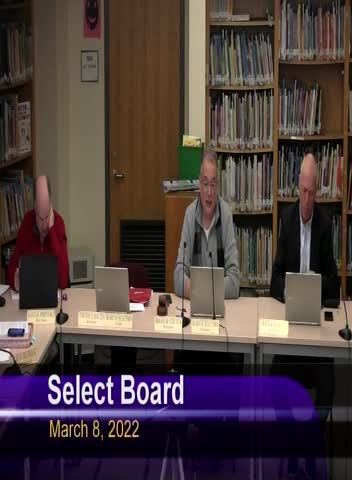 Thumbnail image for Select Board 3/8 (1:38)