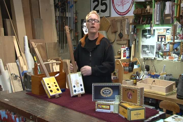 Thumbnail image for The Garage - Cigar Box Guitar